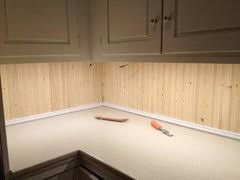 Some may think that the beadboard backsplash works better for a traditional decor, but actually, it also can complement the modern decor as well. Beadboard Backsplash Regret