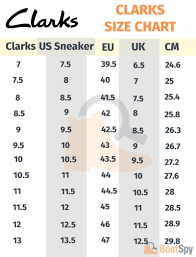 clarks sizing guide