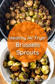 Air fryer brussels sprouts take the already awesome texture of this veggie to the next level. Crispy Air Fryer Brussels Sprouts With Little Oil Best Recipe Box
