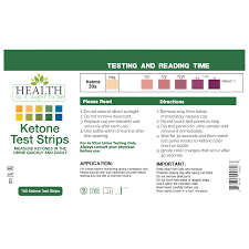 Haiotb Ketox Ketone Test Strips 100 Ketone Strips Health