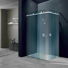 Wall Glass Shower Sliding Door Glass