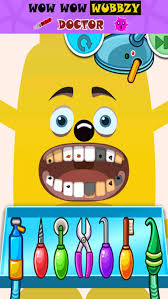 kids dentist doctor game wow wow wubbzy