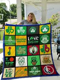 combined throw blanket celtics gifts