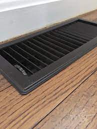 how to paint metal vent covers so they