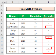 How To Type Math Symbols In Excel 3