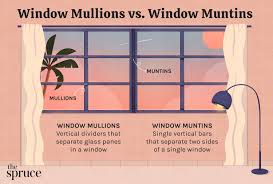window mullions vs window muntins