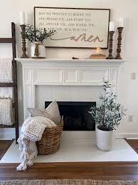 How To Create A Lovely Spring Mantel In