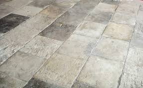 reclaimed aged french limestone flooring