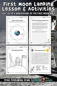 The First Moon Landing Lesson Plan Activities For Kids