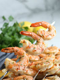 easy grilled shrimp recipe happily
