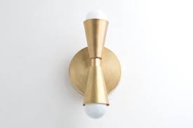 Sconce Gold Wall Sconce Geometric Light