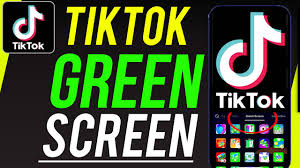 how to use green screen on tiktok