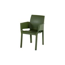 Evelyn Stacking Chair Green