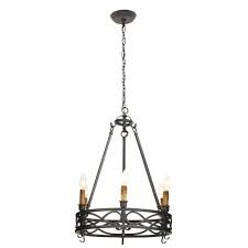 World Imports 6 Light Textured Rust Smallest Chandelier Wi8002085 The Home Depot
