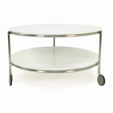 Ikea Round Glass Coffee Table On Wheels