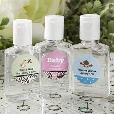 Unique baby shower favors — baby shower favor ideas. Baby Shower Personalized Expressions Hand Sanitizer Favors Nice Price Favors