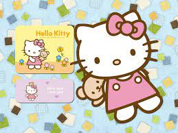 Hình ảnh mèo Hello Kitty dễ thương ai cũng mê.