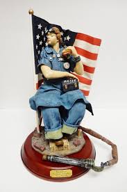 Maybe you would like to learn more about one of these? Norman Rockwell Collection Rosie The Riveter Statue Figurine Figure Wood Base Saturdayeveningpostnormanrockwell Norman Rockwell Rosie The Riveter Rockwell