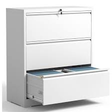 3 drawer lateral metal filing cabinet