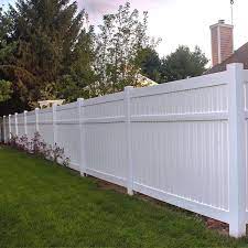 Weatherables Davenport 6 Ft H X 6 Ft W White Vinyl Semi Privacy Fence Panel Kit Pwsp Alt 6x6