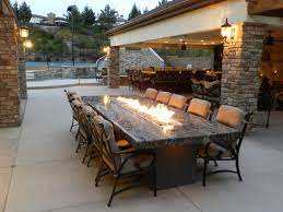 fire pit table set outdoor fire table