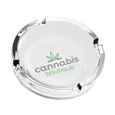 Glass Ashtray With Full Color Imprint
