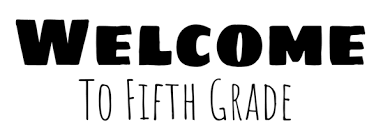 Image result for welcome to 5th grade