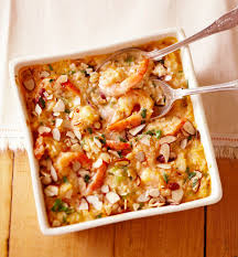 baked shrimp with rice