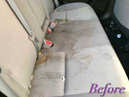 to clean car upholstery remove stains