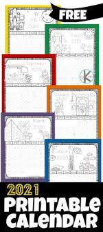 ✓ free for commercial use ✓ high quality images. Free Printable Coloring Calendar 2021