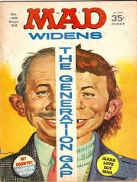 Pin by M. Keith Spinks on MAD Magazine | Mad magazine, Magazine cover,  Generation gap