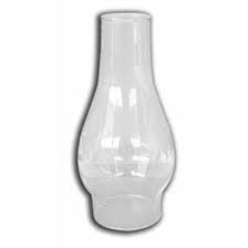 oil lamp chimney glass clear 4482