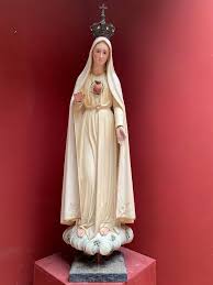 The fatima center promoting the full message of fatima. 1 Our Lady Of Fatima Statue Statues Items By Category European Antiques Decorative