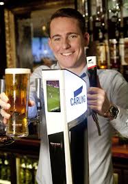 Please drink responsibly & don't share tweets with under 18's. Carling Digital Font To Entertain Pub Goers At The Bar Fab News