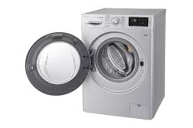 lg 8kg silver front loader washer dryer