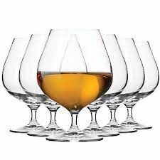 Krosno Brandy Cognac Snifter Glasses