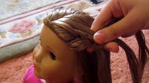 Cool hair ideas for adults and teens, girls. How To Do French Braids Into Pigtails On Your American Girl Doll Youtube