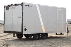 Flaman trailer's is western canada's trailer source in 2020 and 2021. Royal Cargo 8 X 20 Highboy 3 Place Sled Trailer Southland Trailer Corp