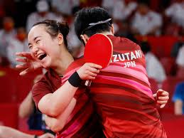 an upsets china in table tennis