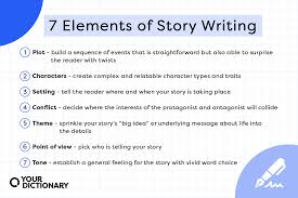 the 7 essential elements of a story