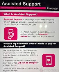 isted support and sim card charges