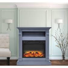 Electric Fireplace Mantel