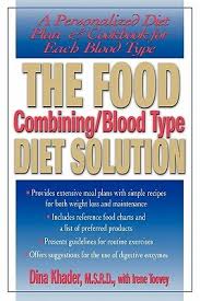 The Food Combining Blood Type Diet Solution A Personalized