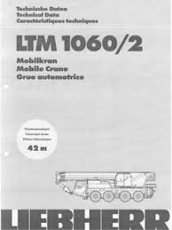 Liebherr Ltm 1060 2 Specifications Cranemarket