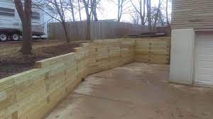 6x6 Timber Wall Structure Done For The