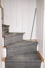 how to install a stair runner with rods