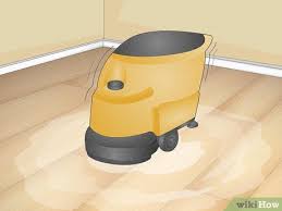 how to wax a floor with pictures