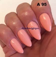 bluesky gel nail polish peach orange