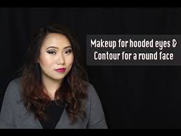 eye makeup for hooded eyes contour