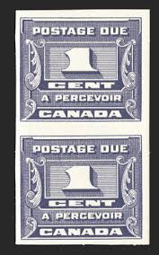 Image result for Imperforate canadian postage dues
